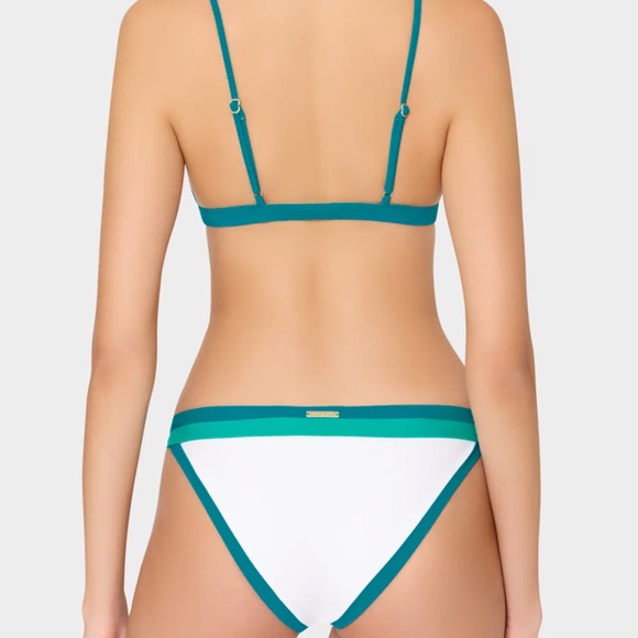Milly Positano Color Block Triangle Bikini - Picture 2 of 6